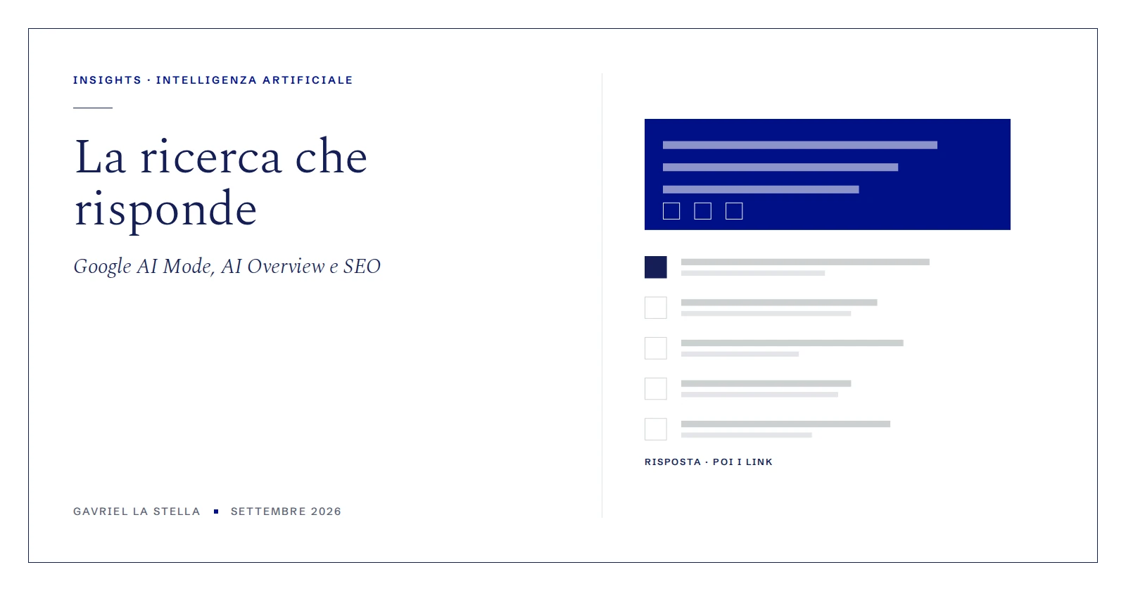 Google AI Mode e AI Overview: cosa cambia per SEO e traffico